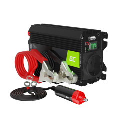 Green Cell Pro 300W/600W 24V 220V/230V Convertisseur de Tension Camion Solaire Modifiée Volts Sinus Power Inverter sinusoïdale D