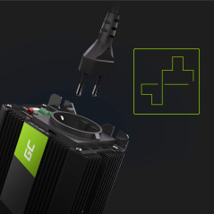 Green Cell Pro 300W/600W 24V 220V/230V Convertisseur de Tension Camion Solaire Modifiée Volts Sinus Power Inverter sinusoïdale D