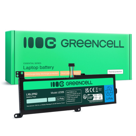 Green Cell Batterie Lenovo L16M2PB1 L16M2PB2 L16C2PB2 L16L2PB2 pour Lenovo IdeaPad 320-15IAP 320-15IKB 320-15ISK 320-17IKB 320-1