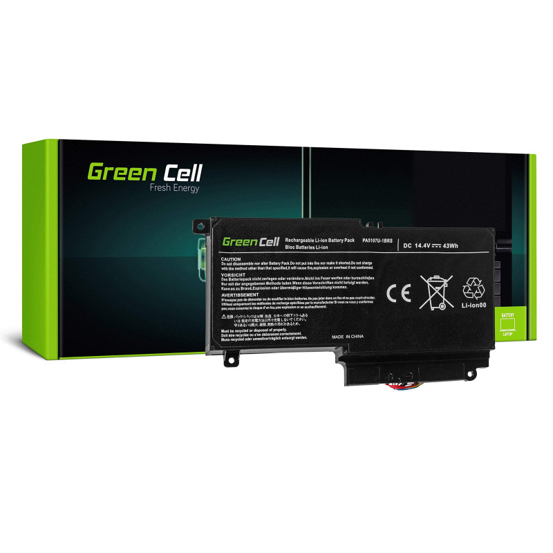 GreenCell pour Toshiba Satellite L50-A L50-A-19N L50-A-1EK L50-A-1F8 L50D-A P50-A S50-A 14,4 V 2838 GreenCell pour Toshiba Satellite L50-A L50-A-19N L50-A-1EK L50-A-1F8 L50D-A P50-A S50-A 14,4 V 2838