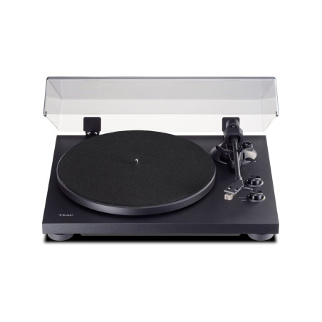 Teac TN-175 Platine Vinyle HiFi entièrement Automatique (entraînement par Courroie, 33/45 TR/Min, préamplificateur Phono intégré