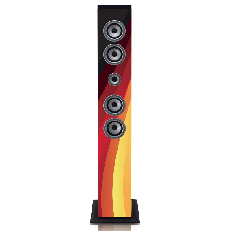iCES IBT-6 Enceinte Bluetooth sur Pied - 40 W RMS - Radio FM PLL - Entrée USB - Emplacement pour Carte SD - Entrée AUX - avec té iCES IBT-6 Enceinte Bluetooth sur Pied - 40 W RMS - Radio FM PLL - Entrée USB - Emplacement pour Carte SD - Entrée AUX - avec té