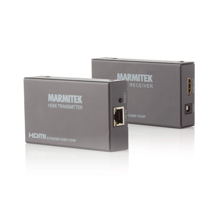 Extender HDMI over Ethernet Marmitek MegaView 90 - 120 m sur réseau LAN existant - HDMI Extender CAT5e CAT6 1080p - 1 émetteur v