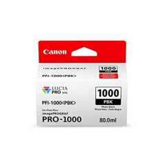 Canon PFI-1000 Cartouche PBK Noire Photo (Emballage carton)