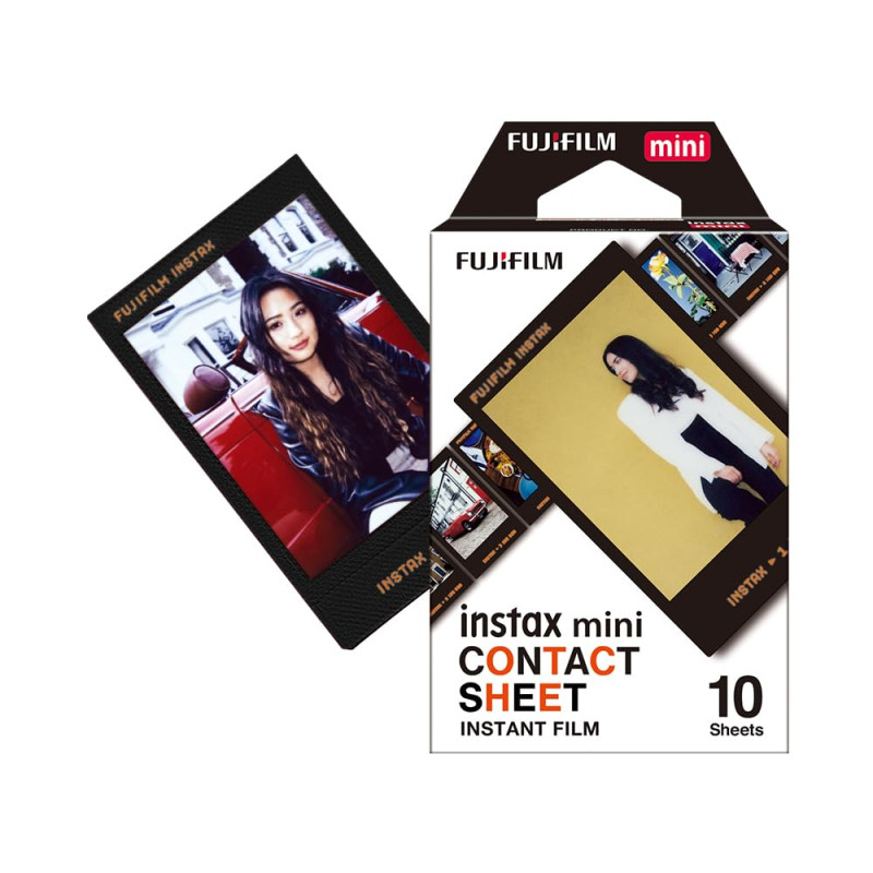 instax Film Mini Contact Sheet Border (10 Shot Pack) instax Film Mini Contact Sheet Border (10 Shot Pack)