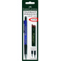 FABER-CASTELL 133496 - Porte-mine GRIP avec 12 mines, dureté: B, épaisseur de mine: 0,5 mm, pas de choix de couleur possible FABER-CASTELL 133496 - Porte-mine GRIP avec 12 mines, dureté: B, épaisseur de mine: 0,5 mm, pas de choix de couleur possible