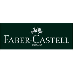 FABER-CASTELL 133496 - Porte-mine GRIP avec 12 mines, dureté: B, épaisseur de mine: 0,5 mm, pas de choix de couleur possible