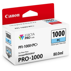 Canon PFI-1000 Cartouche PC Photo Cyan (Emballage carton)