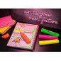 Faber-Castell 154604 - Set de surligneurs TL 1546, étui de 4 pièces, couleurs néon, pointe biseautée longue durée, largeur de tr Faber-Castell 154604 - Set de surligneurs TL 1546, étui de 4 pièces, couleurs néon, pointe biseautée longue durée, largeur de tr