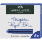 Faber-Castell 201621 Cartouches d'encre, 3 boîtes de 6 cartouches chacune Faber-Castell 201621 Cartouches d'encre, 3 boîtes de 6 cartouches chacune