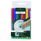 FABER-CASTELL 152309 - Marqueurs permanents MULTIMARK, épaisseur: S, étui de 8 FABER-CASTELL 152309 - Marqueurs permanents MULTIMARK, épaisseur: S, étui de 8