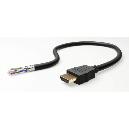 Goobay Câble HDMI Ultra HiSpeed 8K 48 Gbit/s, 1,5 Meter, 1