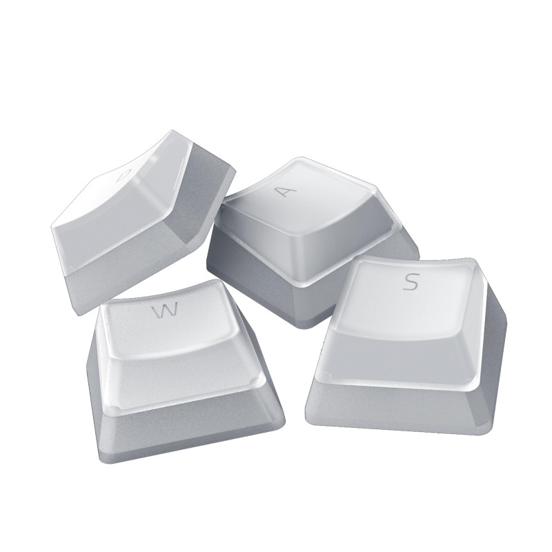 Razer Phantom Pudding Keycap Upgrade Set - White rétroéclairage RGB Chroma, Cadran numérique Multifonction, Repose-Poignets Ergo Razer Phantom Pudding Keycap Upgrade Set - White rétroéclairage RGB Chroma, Cadran numérique Multifonction, Repose-Poignets Ergo
