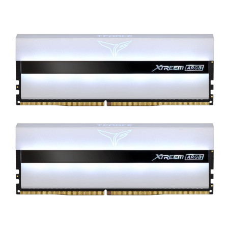 Team Group T-Force XTREEM ARGB DDR4 16GB 2X8GB 3600MHZ DIMM CL18 1.35V White