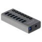 Delock Hub USB Externe SuperSpeed avec 7 Ports + Interrupteur Delock Hub USB Externe SuperSpeed avec 7 Ports + Interrupteur