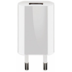 goobay 44950 Bloc d'alimentation USB pour Prise de Courant - 1 A (5 W) - Bloc d'alimentation USB Compact avec Protection électro