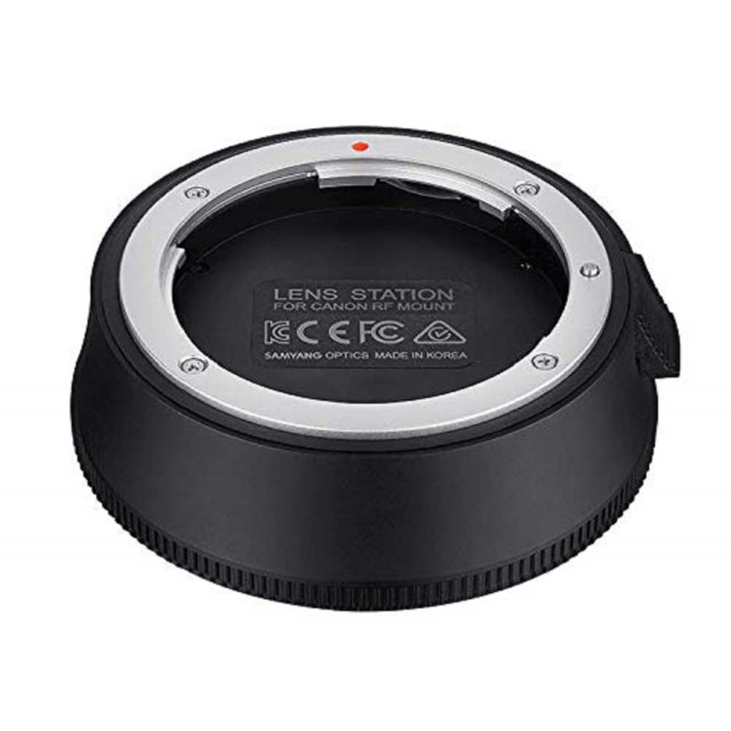 Samyang Station d'objectif pour objectifs AF Canon RF - Station d'accueil permettant la Mise à Niveau du système, calibrage Auto Samyang Station d'objectif pour objectifs AF Canon RF - Station d'accueil permettant la Mise à Niveau du système, calibrage Auto
