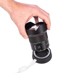 Samyang Station d'objectif pour objectifs AF Canon RF - Station d'accueil permettant la Mise à Niveau du système, calibrage Auto