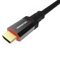 MONSTER - Câble HDMI - Résolution 8K - Dolby Vision - 48 GBPS - Vitesse Éclair - Homologué UL et CL3 - Triple Blindage - 1,8 Mèt MONSTER - Câble HDMI - Résolution 8K - Dolby Vision - 48 GBPS - Vitesse Éclair - Homologué UL et CL3 - Triple Blindage - 1,8 Mèt