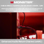 MONSTER - Câble HDMI - Résolution 8K - Dolby Vision - 48 GBPS - Vitesse Éclair - Homologué UL et CL3 - Triple Blindage - 1,8 Mèt MONSTER - Câble HDMI - Résolution 8K - Dolby Vision - 48 GBPS - Vitesse Éclair - Homologué UL et CL3 - Triple Blindage - 1,8 Mèt
