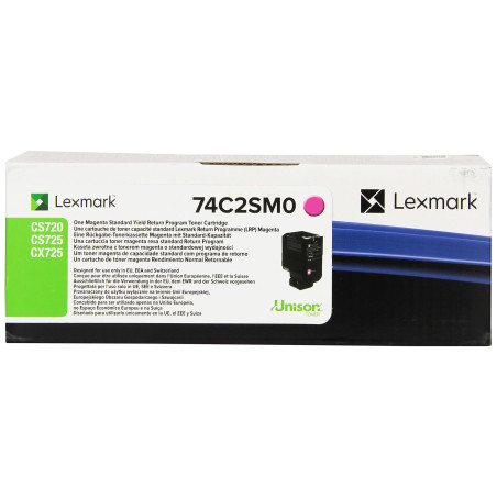 Lexmark Magenta - originale - cartuccia toner LCCP, LRP