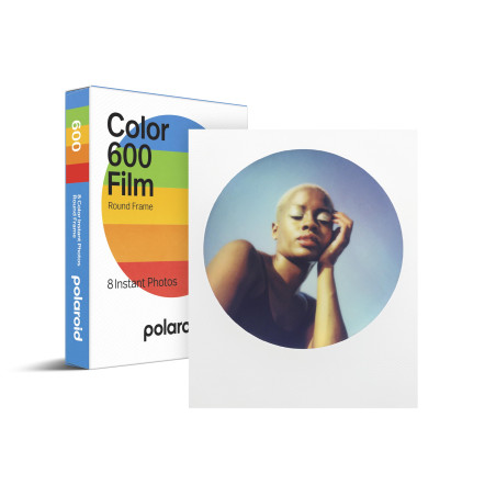 Polaroid Film Couleur pour 600 - Round Frame