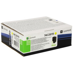 Lexmark Giallo - originale - cartuccia toner LRP