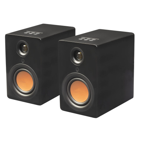 Mitchell Acoustics USTREAM One - Enceinte Noir Hi-FI sans Fil True Wireless Bluetooth 5.0 - idéal pour Streamer Vos musiques en