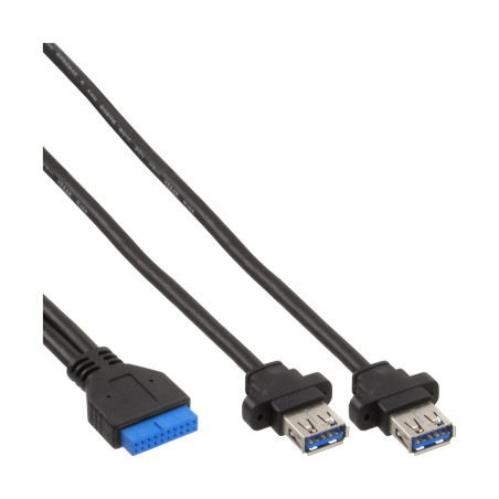 InLine 66905 Mini Carte pCIe, 4 x USB 3.0