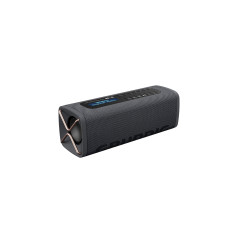 Grundig GBT Band Black - Haut-parleur Bluetooth avec radio DAB+ et FM, portée de 30 mètres, plus de 8 heures de lecture, batteri