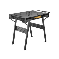 STANLEY Établi pliant FATMAX Express - Surface de travail portable avec capacité de charge de 450 kg, compatible avec les pinces