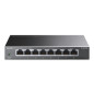 TP-Link TL-SG108S commutateur réseau Non-géré L2 Gigabit Ethernet (10/100/1000) Noir - Commutateurs réseaux (Non-géré, L2, Gigab