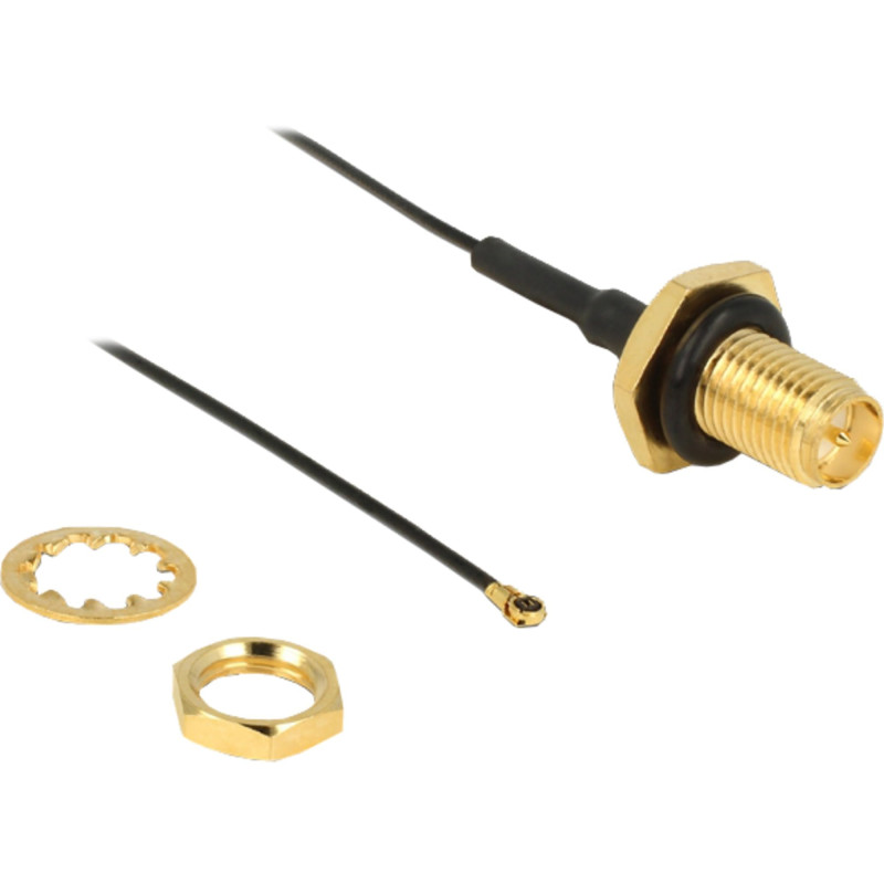 DeLOCK 0.2m, RP-SMA/MHF IV câble coaxial MHF IV / HSC MXHP32 0,2 m - Câbles coaxiaux (RP-SMA/MHF IV, RP-SMA, MHF IV / HSC MXHP32 DeLOCK 0.2m, RP-SMA/MHF IV câble coaxial MHF IV / HSC MXHP32 0,2 m - Câbles coaxiaux (RP-SMA/MHF IV, RP-SMA, MHF IV / HSC MXHP32