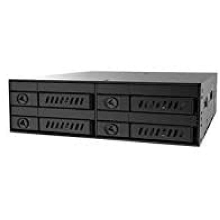 Chieftec CMR-425 Boîtier Disque Dur/SSD 2.5" Noir Boite de Stockage - boites de Stockage (2.5", SATA, Série ATA II, Série ATA II