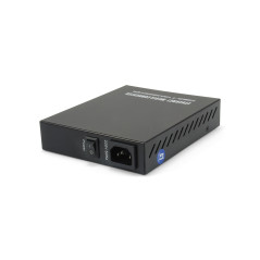 LevelOne GVM-1220 convertisseur de Support réseau 1000 Mbit/s 1310 nm Monomode Noir
