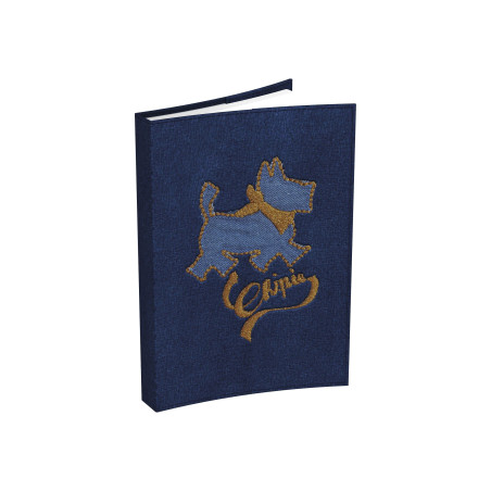 CHIPIE LITTLE Agenda Scolaire Aout 2023 - Juillet 2024 Journalier Format 12x17cm Couverture Velours