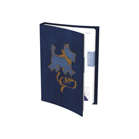 CHIPIE LITTLE Agenda Scolaire Aout 2023 - Juillet 2024 Journalier Format 12x17cm Couverture Velours