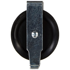 Chapuis VPCP2 Poulie chape acier zingue 40 kg galet 60 mm pour Corde D 8 mm