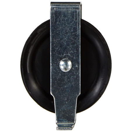 Chapuis VPCP2 Poulie chape acier zingue 40 kg galet 60 mm pour Corde D 8 mm