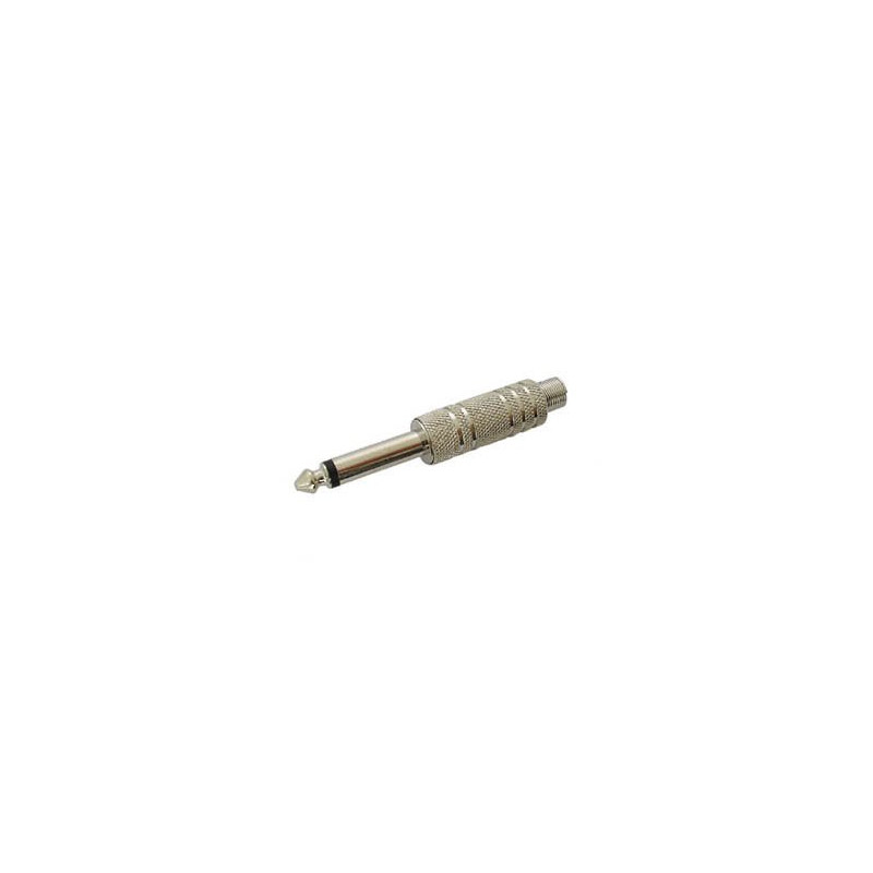 Connecteurs Audio 610120 6,3 mm prise jack, Mono, métal, on/off contrôle Connecteurs Audio 610120 6,3 mm prise jack, Mono, métal, on/off contrôle