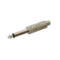 Connecteurs Audio 610120 6,3 mm prise jack, Mono, métal, on/off contrôle Connecteurs Audio 610120 6,3 mm prise jack, Mono, métal, on/off contrôle