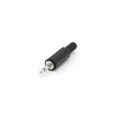 Perel 140782 Jack Mono mâle 3.5 mm, plastique