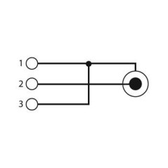 Audio Connectors 640137 Adaptateur, fiche XLR femelle/RCA femelle