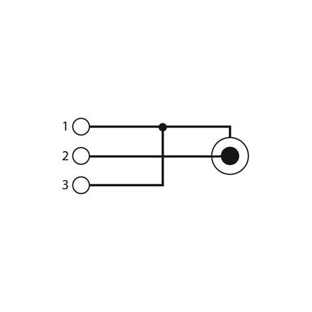 Audio Connectors 640137 Adaptateur, fiche XLR femelle/RCA femelle