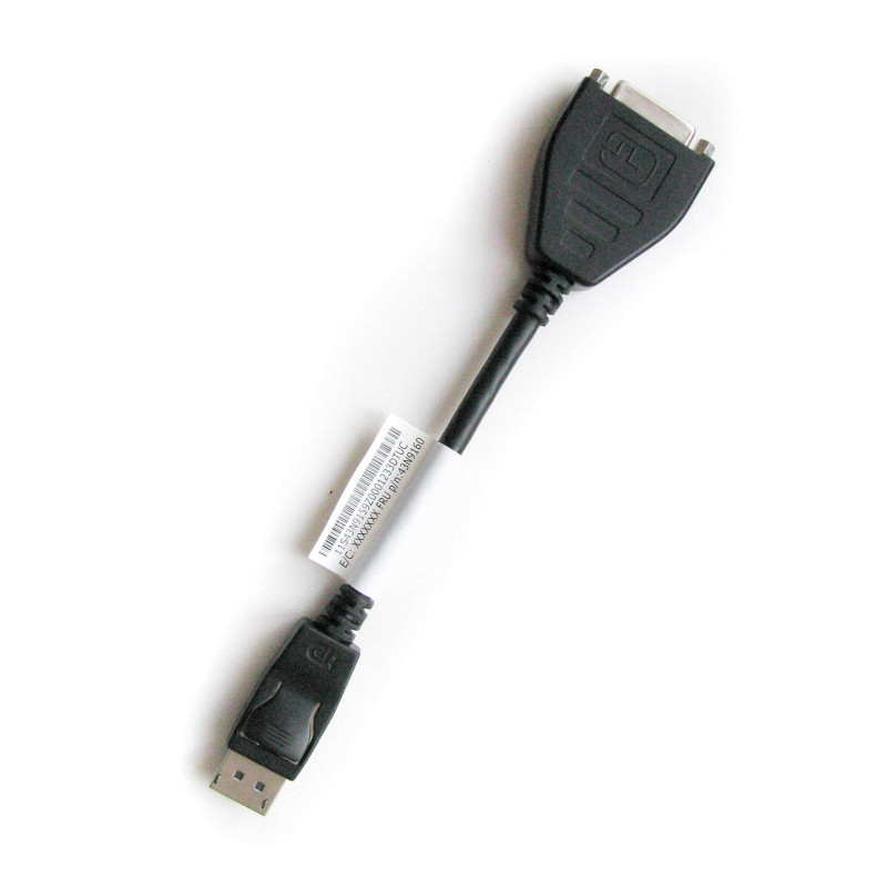 Lenovo DisplayPort vers Single Link 43N9159