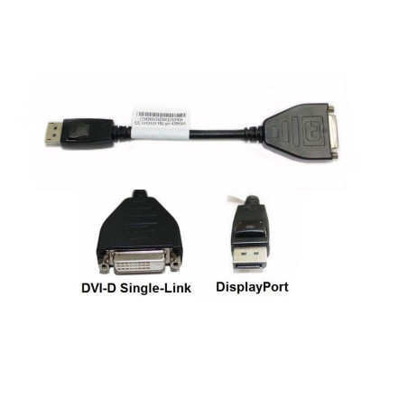 Lenovo DisplayPort vers Single Link 43N9159