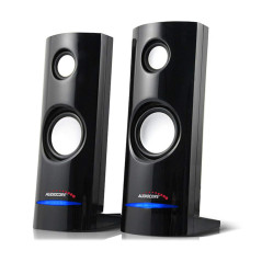 Audiocore AC860 APT-X Haut-parleurs stéréo 2.0 PC 8 Watt RMS Noir (AC860)