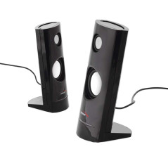 Audiocore AC860 APT-X Haut-parleurs stéréo 2.0 PC 8 Watt RMS Noir (AC860)