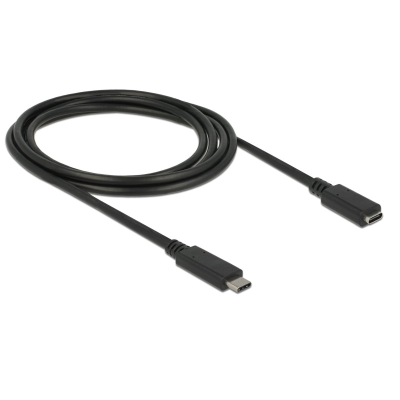 DeLOCK SuperSpeed USB câble USB 2 m USB 3.2 Gen 1 (3.1 Gen 1) USB C Noir DeLOCK SuperSpeed USB câble USB 2 m USB 3.2 Gen 1 (3.1 Gen 1) USB C Noir