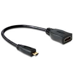 DeLOCK 65391 Câble 0.23 m Noir